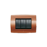 ABB2CSE0321SFZ PLACCA SOFT MET. 3M ROSSO RAME