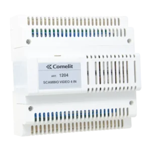 COMELIT 1204 SCAMBIO AUDIO-VIDEO 4 IN (8 MODULI DIN)