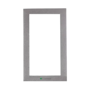 COMELIT 3311/2S TELAIO 2 MODULI SERIE IKALL, CORNICE SILVER